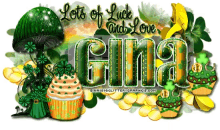 Gina101 Lots Of Luck GIF - Gina101 Lots Of Luck Glittery GIFs