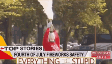 The Daily Show Fireworks GIF