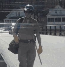 Hitchhiking Soldier GIF - Hitchhiking Soldier Walking GIFs
