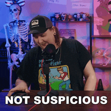 Not Suspicious At All The Dickeydines Show GIF