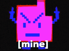 Pixelated Mine GIF - Pixelated Mine Fuck You GIFs