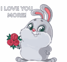 I Love You I Love You More GIF - I Love You I Love You More Flowers GIFs