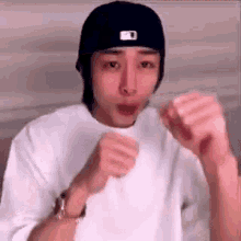 Hyungwon Monsta X GIF - Hyungwon Monsta X Punch GIFs