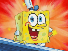 wink spongebob funny reaction great