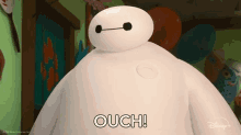 Ouch Baymax GIF