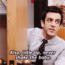 Ryan The Office GIF - Ryan The Office Baby - Discover & Share GIFs
