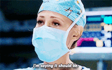 Greys Anatomy Teddy Altman GIF - Greys Anatomy Teddy Altman Im Saying It Should Be GIFs