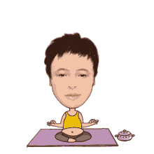 yoga meditate chill clam float