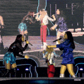 a group of women singing on a stage with rbd3d written on the bottom right
