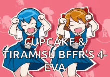 Cupcake Tiramisu Bffrs4eva Dance GIF - Cupcake Tiramisu Bffrs4eva Dance Dancing Anime Girls GIFs