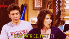 himym robin patrice nobody asked you mad