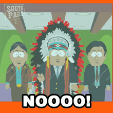 Noooo Chief Runs With Premise GIF - Noooo Chief Runs With Premise South Park GIFs