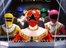 Surprised Power Rangers Zeo GIF - Surprised Power Rangers Zeo What Is That GIFs