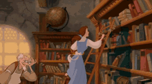 23. If You’d Have Done Even Half Of The Assigned Reading In College You’d Be 1000 Times Smarter GIF - Beauty And The Beast Belle Books GIFs