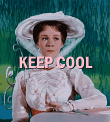 Keep Cool Mary Poppins GIF - Keep Cool Mary Poppins Keeping Cool GIFs