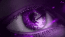 Purple Eye Magical GIF