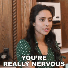 Youre Really Nervous Michelle Khare GIF - Youre Really Nervous Michelle Khare Youre Anxious GIFs