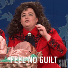 Feel No Guilt Wylene Starkie GIF - Feel No Guilt Wylene Starkie Saturday Night Live GIFs
