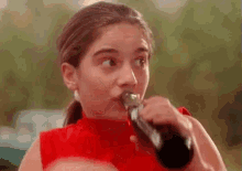 No Comment GIF - Wethotamericansummer Nocomment Drinking GIFs