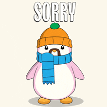 Sorry Penguin GIF - Sorry Penguin Pudgy GIFs