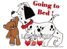 Going To Bed Bed GIF - Going To Bed Bed Dalmatian GIFs