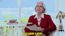 Fernanda Montenegro Deus Salve O Rei GIF
