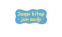 a blue sign that says jagsi kitap jan azigi on it