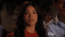 a woman says oh my god while a man and woman look on