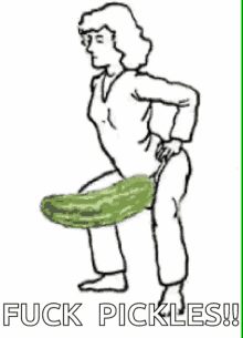 the unit pickle pose