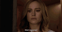 Captain Marvel Whats Happening GIF - Captain Marvel Whats Happening Whats Going On GIFs