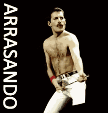 Freddiemercury Arrasando Arrasei Dançando Dançar GIF - Freddie Mercury Nailing It Nail It GIFs