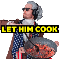Let Em Cook Let Them Cook Sticker - Let Em Cook Let Them Cook Let Him Cook Stickers