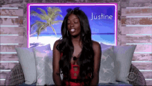 Justine Love Island GIF - Justine Love Island Love Island Usa GIFs