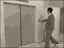 Work Leaving GIF - Work Leaving Elevator GIFs