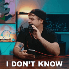 I Don'T Know Jared Dines GIF - I Don'T Know Jared Dines The Dickeydines Show GIFs
