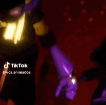 a couple of cartoon characters with tiktok written on the bottom right