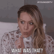What Was That Clarify GIF - What Was That Clarify Hilary Duff GIFs