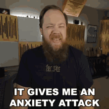 It Gives Me And Anxiety Attack Riffs Beards Gear GIF