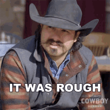 It Was Rough Sal Campos GIF - It Was Rough Sal Campos Ultimate Cowboy Showdown GIFs