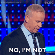 No I'M Not Buying Anything Gerry Dee GIF - No I'M Not Buying Anything Gerry Dee Family Feud Canada GIFs
