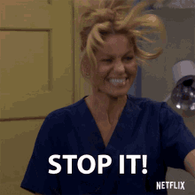 Stop It Embarrassed GIF - Stop It Embarrassed Quit GIFs