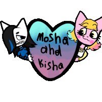 Mosha And Kisha Sticker - Mosha And Kisha Stickers