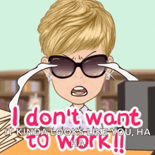 Mean Girls I Dont Want To Work GIF