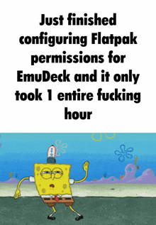 Flatpak Emudeck GIF - Flatpak Emudeck Permissions GIFs
