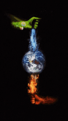 Earth Fire GIF - Earth Fire Ice GIFs