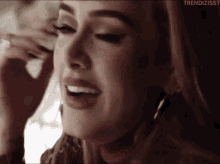 Wink Adele GIF - Wink Adele You Know What I Mean GIFs