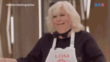 No Lo Se Luisa Albinoni GIF - No Lo Se Luisa Albinoni Masterchef Argentina GIFs