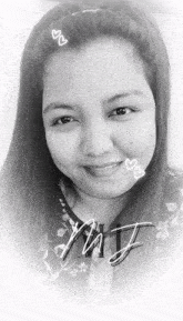 a black and white photo of a woman with the letters ntj written on her face