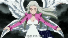 Angel Quincy Elizabeta Both Angelic Eyes On Open Her Wings GIF