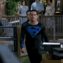 Dean Cain Superman GIF - Dean Cain Superman Black Suit GIFs